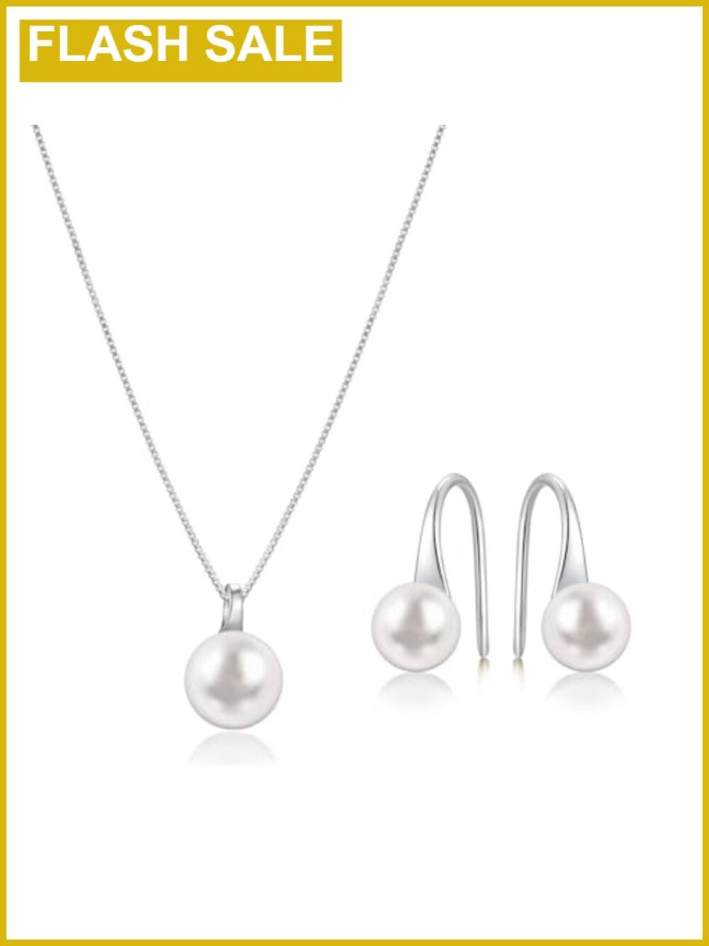 Freshwater Pearl Necklace S925 Sterling Silver Pendant Women